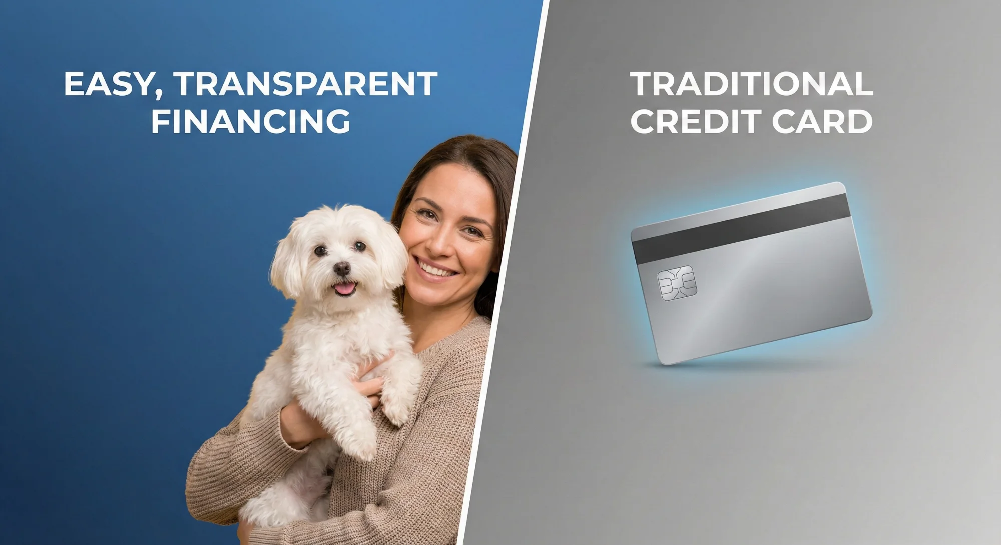 Comparison between Scratch Pay easy financing and traditional credit cards